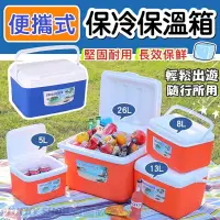 在飛比找樂天市場購物網優惠-台灣現貨 便攜式保冷保溫箱 贈5個冰袋 保冷箱 保溫箱 行動