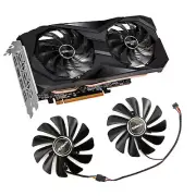 For ASROCK RX6700XT 6600XT 6600 Challenger Fan FDC10U12S9-C Cooling Fan Cooler