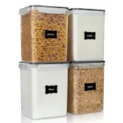Airtight Large Food Storage Pantry, Containers Kitchen Organize Flour Sugar Ne..