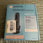 Motorola 24X8 Cable Modem Plus AC 1900 Router Plus 2 Phone Lines