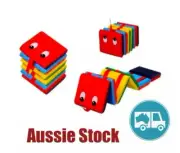 NEW Montessori Education Jacobs Ladder - 6 colour magic wooden board flip snake