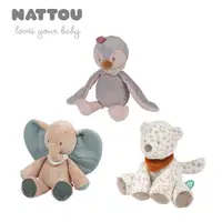 在飛比找蝦皮商城優惠-【Nattou】絨毛動物造型玩偶30CM (安撫玩具 絨毛娃