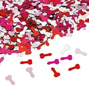 1 Pack Colorful Glitter Confetti Sprinkle Party Favor Table Decoration for Valentine's Day Confetti Cannon Celebration Wedding Decor Set Y4