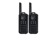 EcoXgear EXG200 2W Handheld UHF Radio 2-Pack - Black [EXG200-2PK]