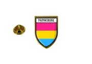 pins pin's flag national badge backpack hat shield world pansexual pride