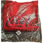 Coca Cola Zero Sugar Graphic T-Shirt Red XL Never Worn