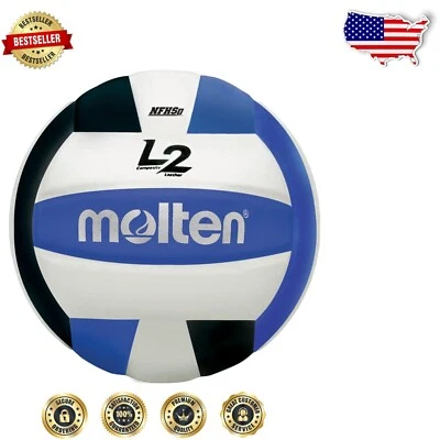 Colorful NFHS Approved L2 Volleyball - Soft Micro-Fiber for Competitive Use
