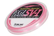 Sunline Egi Pink SV-1 30m Fluorocarbon Fishing Leader - Choose Lb