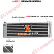 All Aluminum Oil Cooler FOR 1986-1992 1987 1988 Mazda RX-7, RX7 FC3S, S4,S5 13B