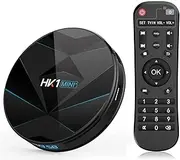 Android 10.0 TV Box, 4GB RAM 32GB ROM RK3318 Quad-Core Smart Android TV Box 64Bit, Support 2.4G/5.0G Dual WiFi 4K Utral HD / 3D / H.265 with Bluetooth 5.0 Set Top Box,2gb+16gb
