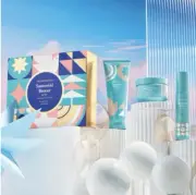Santorini Breeze Gift Set Body Lotion Wash Mist Nutrimetics