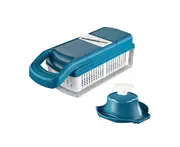 Vegetable Slicer,Manual Vegetable Cutter with portable storage box-style 4