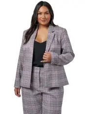 [Something 4 Olivia] Soho Check Blazer in Assorted