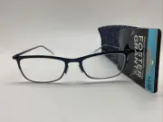 D738 Foster Grant LEIGHTON NVY BLUE 2.00 Women Reading READERS Glasses