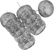 SEWOART Flower Fertilizer Baskets 10 Pack Stainless Steel Fertilizer Baskets Mini Planting Slow Release