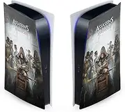 Official Assassin's Creed Key Art Syndicate Graphics Vinyl Faceplate Sticker Gaming Skin Decal Cover Compatible with Sony PlayStation 5 PS5 Digital Edition Console