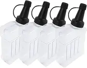 WHAMVOX Pcs Refillable Bead Subpackage Bottles Leakproof Little Bottles Small Beads Container for Travel