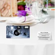 20 Pack Winter Wonderland Single Use Disposable Cameras, Christmas Holiday 53077