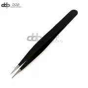 Hair Sharp Tweezers For Splinters Facial Hair, Ingrown,Nose Remov Pointy (Black)