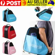 Roller Skate Bag Outdoor Ice-Skating Bag Adjustable Shoulder Strap Ice Skates