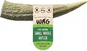 WAG Long Lasting Whole Antler Dog Treat, 4 Pack, Small