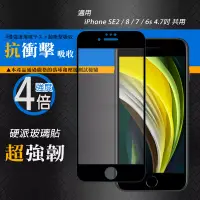 在飛比找博客來優惠-CB硬派強化4倍抗衝擊 iPhone SE2/8/7/6s 