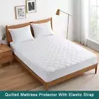 King Size Mattress Protector King Quilted Mattress Cover Protector Pad Soft Cool