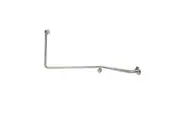 Dolphy 90o Flush Mount Wrap Stainless Steel Grab Rail 1100 x 1025 x 600 mm RH - Silver