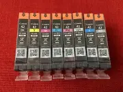 Genuine CLI-42 8 Ink Cartridge Set for Canon PIXMA PRO-100 printer (Brand NEW)