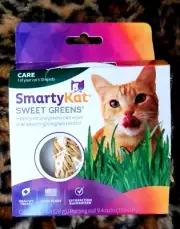 Smarty Cat Oat Seeds Cat Grass Grow it!! .. New!