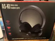 Ansten AS-K1 Wireless stereo Headphone System New in Box