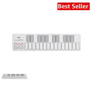 25-Key USB MIDI Controller - Lightweight and Precision Engineered for Musicians