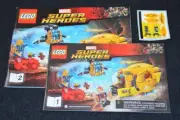 76080 INSTRUCTION BOOKLET & ORIGINAL STICKERS ONLY For Set # 76080 ~ Lego Marvel