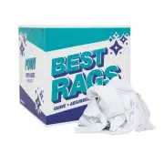 Arkwright Tshirt Box of Rags - 5 lb Box - Low Lint, Streak-Free Multipurpose ...