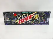 2024 Mystery Flavor Mountain Dew Zero Sugar Soda 12 Cans - Voo Dew Voodoo