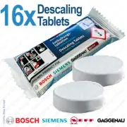 16x Coffee Machine Descaling Tablets Siemens Neff Gaggenau 311864 Descale Kettle