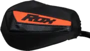 Rox Speed FX Gen 3 Flex-Tec Snowmobile Handguards Pair Black Orange FT3-HG-O
