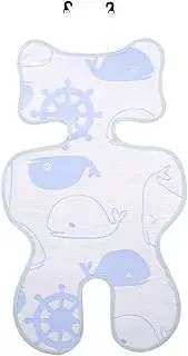 Breathable Summer seat Insert, Summer seat Insert for Buggy, Anti-Sweat for pram, Baby seat Cover, pram, Universal Cushion Cover, pram Mattress, 73 x 33 cm