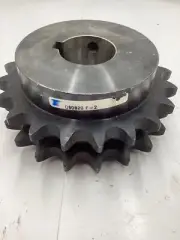 (Qty 1) HD80B20 F-2 200A Double Roller Chain Sprocket