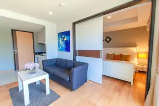 華欣海岸的1臥室 - 0平方公尺/1間專用衛浴1BR Apartment with Poolview Partial@RoccoHuaHin 3K