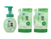 Adult Acne Trouble Skin Face Wash HADA LABO Hatomugi 170ml + 2 Refill Set of 3