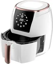 5.5L Air Fryer 1400W Electric Hot Oven Oilless Cooker with 7 Cooking Presets LCD Touch Panel 360° Air Circulation for Low Fat Cooking