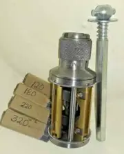 MOPED,ATV,BIKES SMALL BLOCK CYLINDER HONE KIT 34 MM to 60 MM + 4 SETS STONES