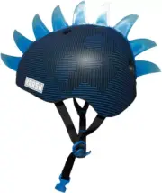 Krash! Skull Maze Blue LED Bike Helmet Youth 8+ (54-58cm) NEW