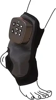 Electric Foot Ankle Massager, Foot Ankle Massager with Heating Pad Multifunction Wireless Foot Massager for Tendonitis, Arthritis Pain Relief