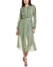 SALONI Georgette Silk Maxi Dress