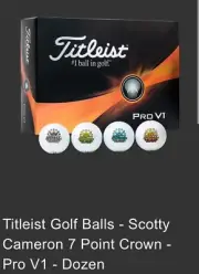 Scotty Cameron Titleist Pro V1 Golf Balls PGA Championship 2024