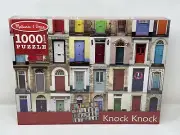 Melissa & Doug Puzzle 1000 Piece Jigsaw Puzzle Knock Knock Doors 29" x 23" New
