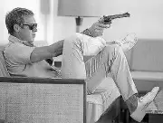 Steve McQueen - Magnum - 1960's - Portrait Magnet