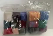Wool Roving By Artiste- Woodland & Tonal Blend